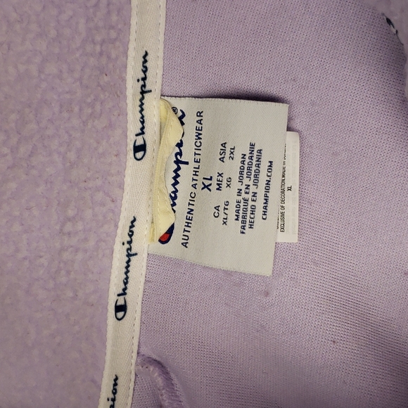 Champion Zip Up Fleece Jacket Size XL - Picture 2 of 6